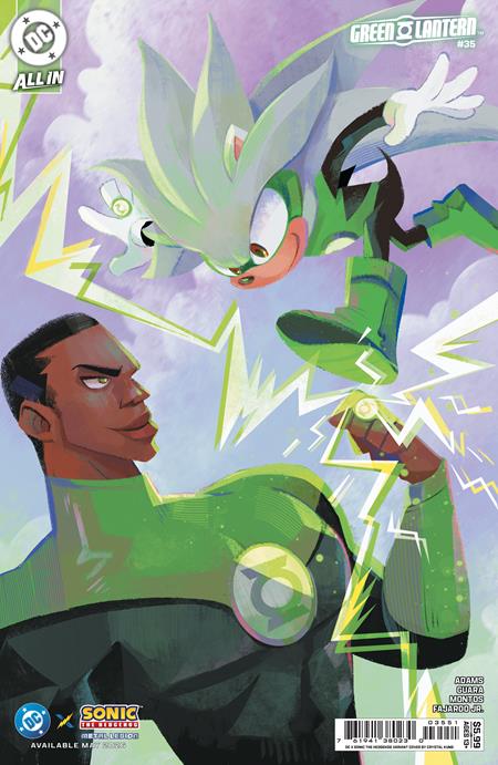 Green Lantern, Vol. 8 35 Comic Crystal Kung Dc X Sonic Variant DC Comics 2026