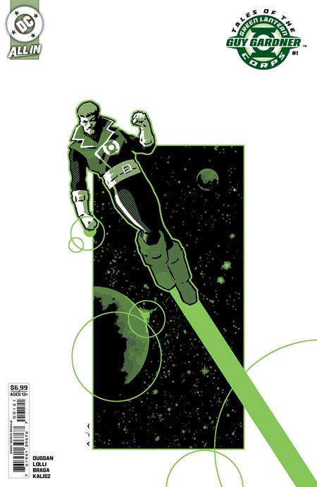 Tales of the Green Lantern Corps: Guy Gardner 1 Comic David Aja Variant DC Comics 2026