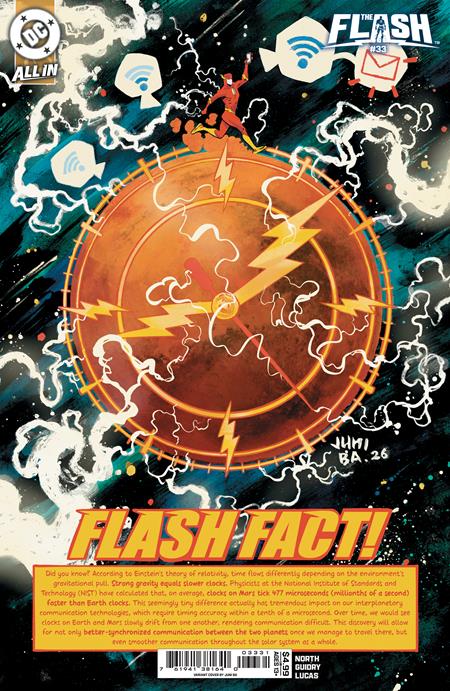Flash, Vol. 6 33 Comic Juni Ba Variant DC Comics 2026