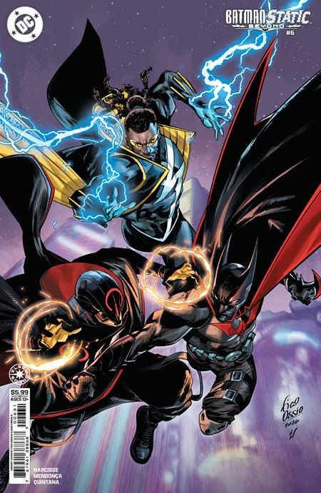 Batman / Static: Beyond 6 Comic Fico Ossio Variant DC Comics 2026