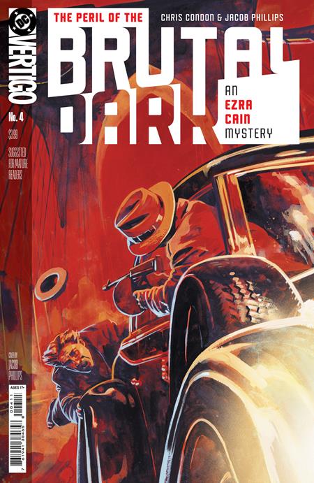 THE PERIL OF THE BRUTAL DARK AN EZRA CAIN MYSTERY #4 (OF 6) CVR A JACOB PHILLIPS (MR) DC Comics Chris Condon Jacob Phillips Jacob Phillips PREORDER