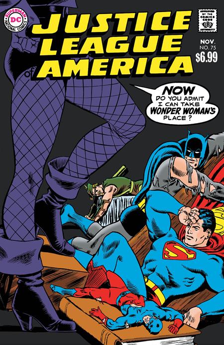 Justice League of America, Vol. 1 75 Comic Facsimile Foil Variant DC Comics 2026