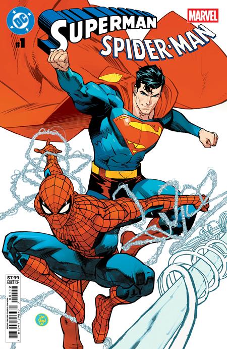 DC / Marvel: Superman / Spider-Man 1 Comic 2nd Printing Dan Mora DC Comics and Marvel Comics 2026