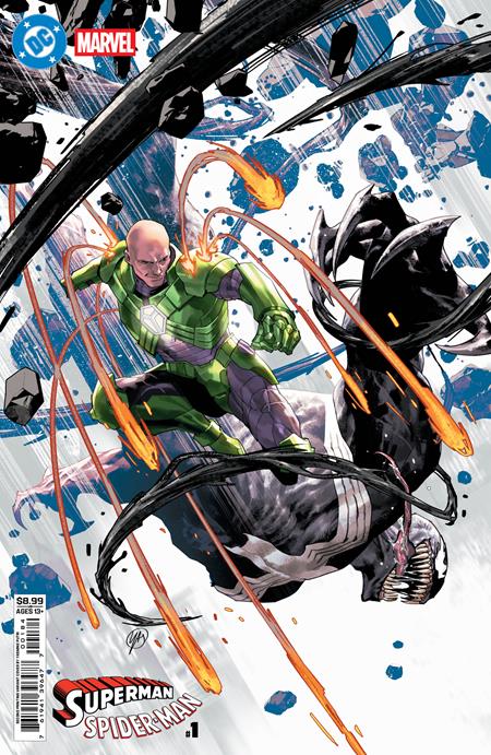 DC / Marvel: Superman / Spider-Man 1 Comic 2nd Printing Yasmine Putri Variant DC Comics and Marvel Comics 2026