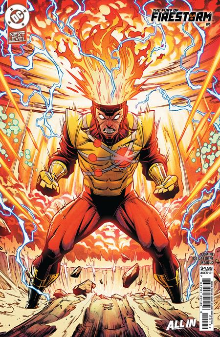 FURY OF FIRESTORM #1 (OF 6) Second Printing Cvr B Diego Olortegui Card Stock Var DC Comics Jeff Lemire Rafael De Latorre Diego Olortegui PREORDER