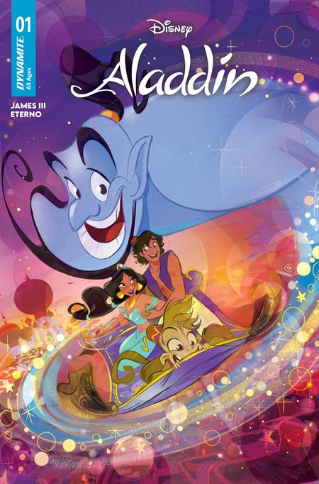 ALADDIN #1 CVR A NICOLETTA BALDARI DYNAMITE Entertainment James III Agnese Eterno Nicoletta Baldari PREORDER