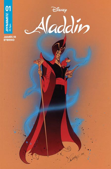 ALADDIN #1 CVR C J SCOTT CAMPBELL VAR DYNAMITE Entertainment James III Agnese Eterno J. Scott Campbell PREORDER