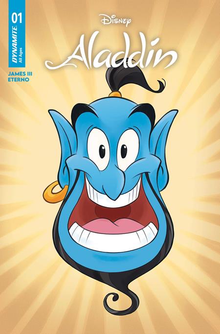 ALADDIN #1 CVR D AGNESE ETERNO CARTOON HEAD VAR DYNAMITE Entertainment James III Agnese Eterno Agnese Eterno PREORDER