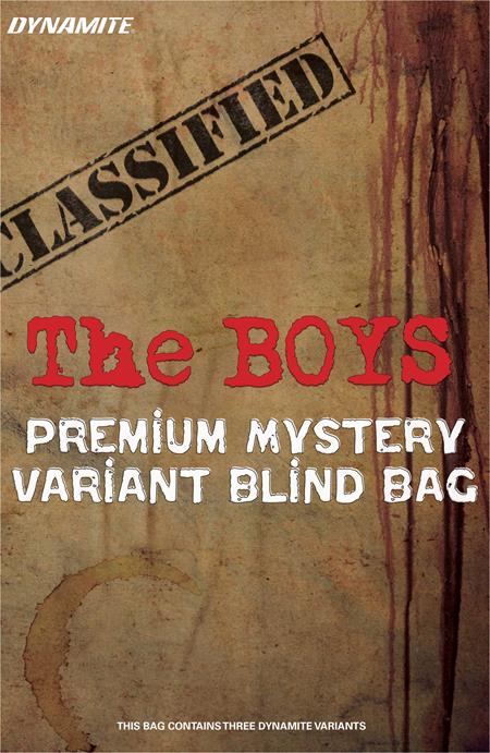 The Boys 1 Comic Bloody Blind Bag Dynamite Entertainment 2026