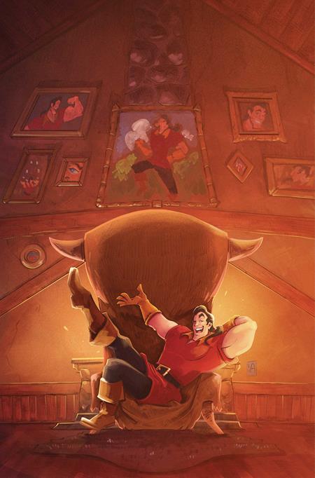 DISNEY VILLAINS GASTON #3 CVR H INC 1:20 ALESSANDRO RANALDI VIRGIN VAR DYNAMITE Entertainment Greg Pak, Fred Van Lente Milena Ciccarello Alessandro Ranaldi PREORDER