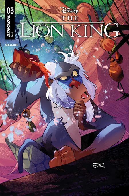 Lion King 5 Comic Edwin Galmon Dynamite Entertainment 2026