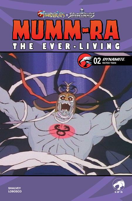 Mumm-Ra the Ever-living 2 Comic Animation Art Variant Dynamite Entertainment 2026