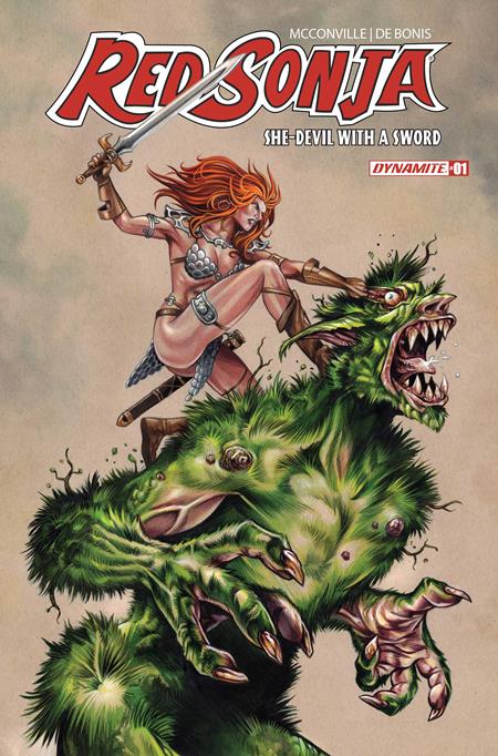 Red Sonja: She-Devil with a Sword 1 Comic Mike Rooth Variant Dynamite Entertainment 2026