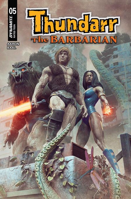 Thundarr the Barbarian 5 Comic Bjorn Barends Variant Dynamite Entertainment 2026