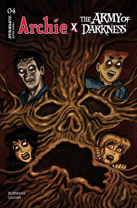 Archie x The Army of Darkness 4 Comic Bill Galvan Deadite Variant Dynamite Entertainment 2026