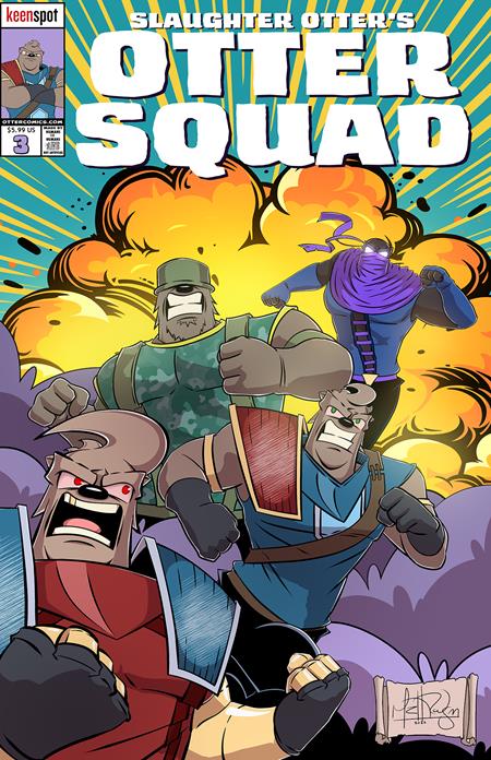 Otter Squad 3 Comic Matt Rodgers Ex Posse Holdings 2026