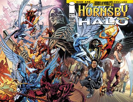 Hornsby & Halo 0 Comic Bryan Hitch & Brad Anderson Wraparound Variant Image Comics 2026