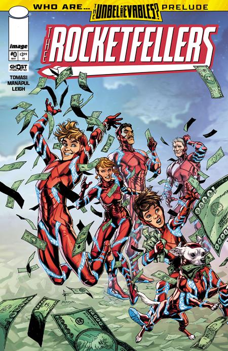 ROCKETFELLERS #0 CVR B GARY FRANK & BRAD ANDERSON VAR Image Comics Peter J. Tomasi Francis Manapul Gary Frank, Brad Anderson PREORDER