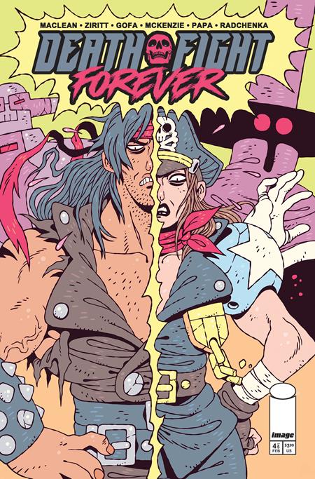 Death Fight Forever 4 Comic Sam Mckenzie Variant Image Comics 2026