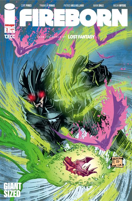 FIREBORN #2 CVR B PATRICK MULHOLLAND VAR Image Comics Curt Pires, Franklin Jonas Patrick Mulholland Patrick Mulholland PREORDER