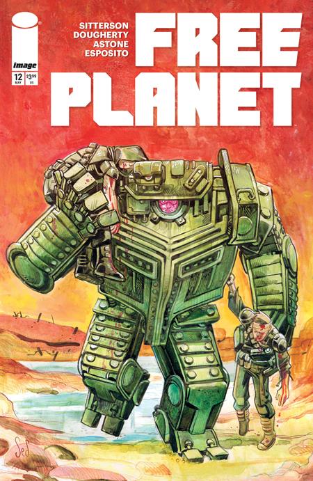 Free Planet 12 Comic Jed Dougherty Variant Image Comics 2026
