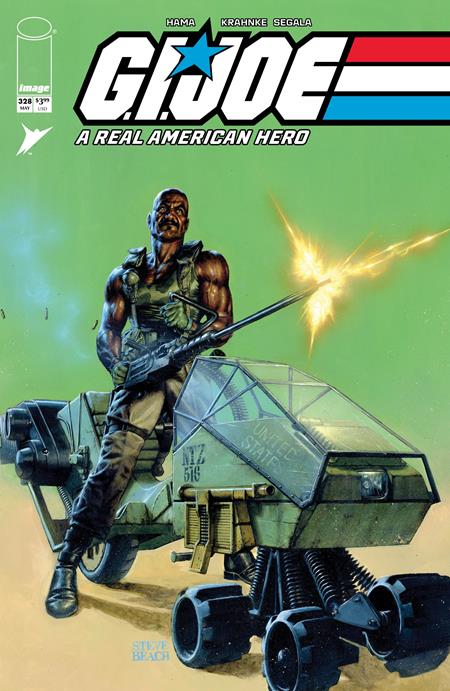 G.I. Joe: A Real American Hero 2023 (Image) 328 Comic Steve Beach Incentive Gears of Joe Variant (1:10) Image Comics 2026