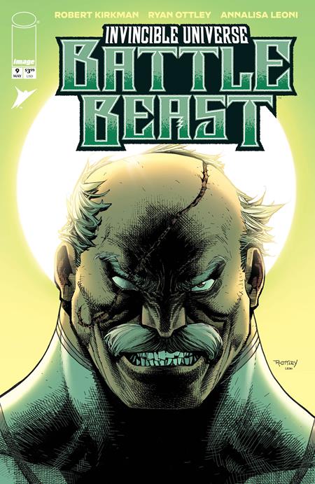 Invincible Universe: Battle Beast 9 Comic Ryan Ottley Variant Image Comics 2026