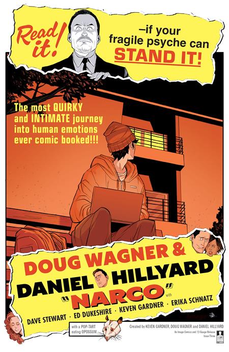 Narco 3 Comic Daniel Hillyard & Dave Stewart Homage Variant Image Comics 2026