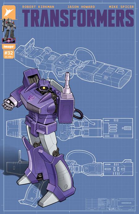 TRANSFORMERS #32 CVR E INC 1:50 EJ SU VAR Image Comics Robert Kirkman Jason Howard, Mike Spicer E.J. Su PREORDER