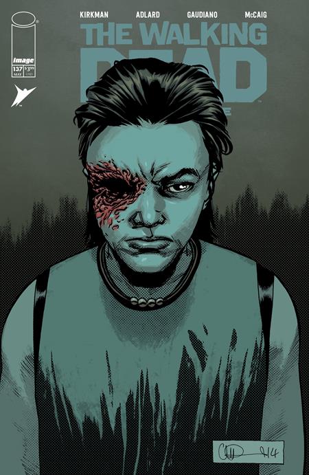 WALKING DEAD DELUXE #137 CVR B CHARLIE ADLARD & MAVE MCCAIG VAR (MR) Image Comics Robert Kirkman Charlie Adlard, Stefano Gaudiano, Dave McCaig Charlie Adlard, Mave McCaig PREORDER