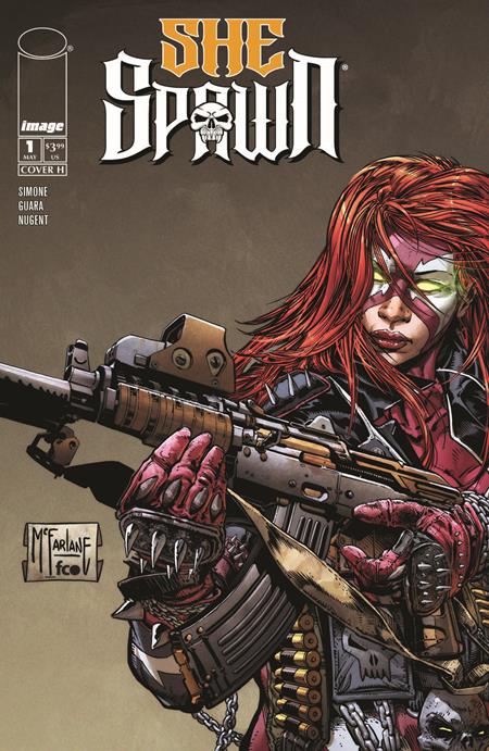 She-Spawn 1 Comic Todd Mcfarlane Incentive Variant (1:50) Image Comics 2026