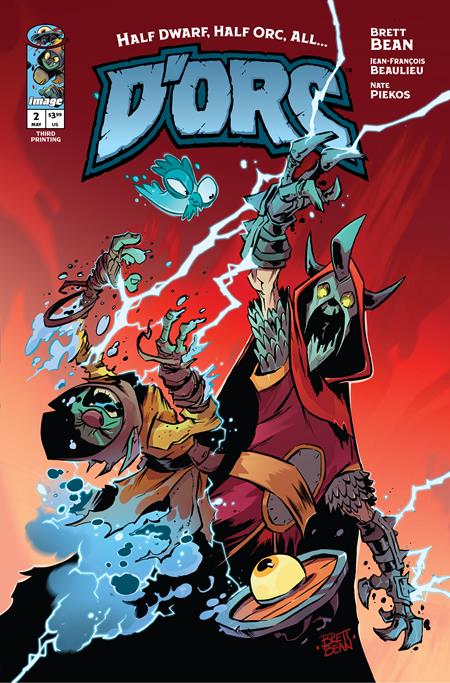 D'Orc 2 Comic 3rd Printing Brett Bean Image Comics 2026
