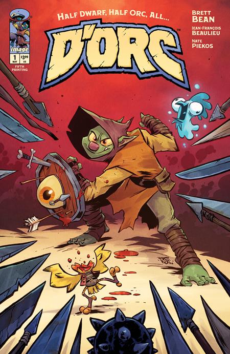 D'Orc 1 Comic 5th Printing Brett Bean Image Comics 2026