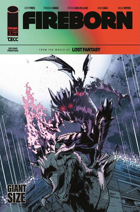 Fireborn 1 Comic 2nd Printing Image Comics 2026