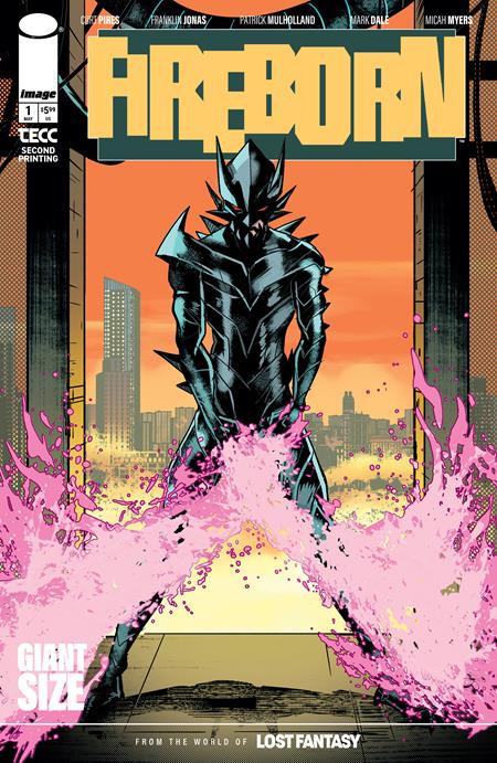 Fireborn 1 Comic 2nd Printing Patrick Mulholland Foil Variant Image Comics 2026