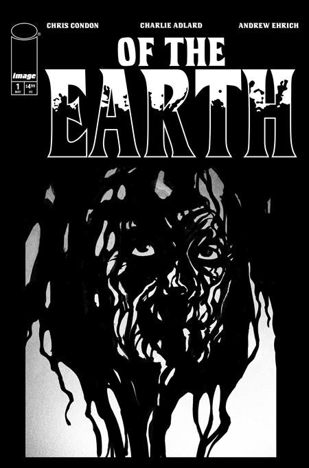 Of The Earth 1 Comic Jacob Phillips B&W Incentive Variant (1:25) Image Comics 2026