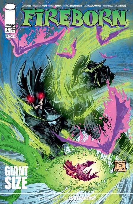 Fireborn 2 Comic Patrick Mulholland Foil Variant Image Comics 2026