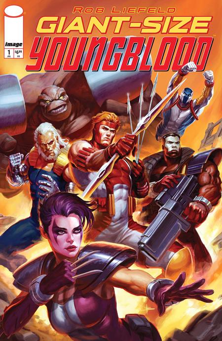 Giant-Size Youngblood 2026 1 Comic Beniamino Bradi Variant Image Comics 2026