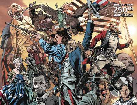 Redcoat 19 Comic Gary Frank USA 250th Anniversary Wraparound Variant Image Comics 2026