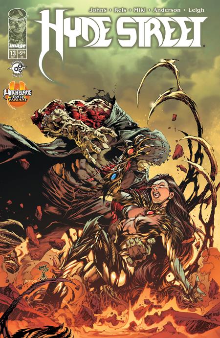 Hyde Street 13 Comic Ivan Reis Witchblade Team-Up Variant Image Comics 2026