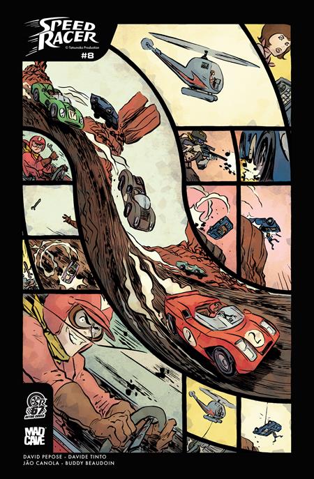 Speed Racer (Mad Cave Studios) 8 Comic Jesse Lonergan Variant Mad Cave 2026