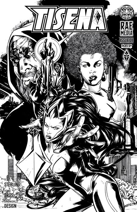 Tisena 1 Comic Alitha Martinez B&W Variant (1:15) Massive 2026