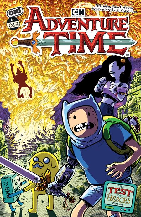 ADVENTURE TIME (2025) #13 CVR B JOHN P GOLDEN VAR Oni Press Nick Winn John P Golden John P Golden PREORDER