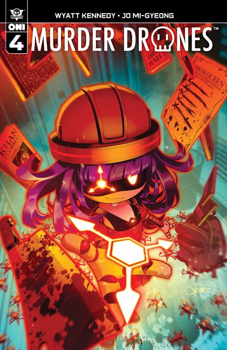 Murder Drones 4 Comic Alessio Zonno Oni Press 2026