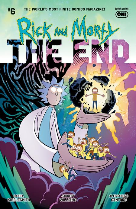 Rick and Morty: The End 6 Comic Dave Bardin Oni Press 2026