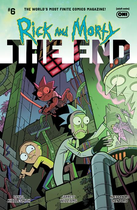 Rick and Morty: The End 6 Comic Troy Little Variant Oni Press 2026