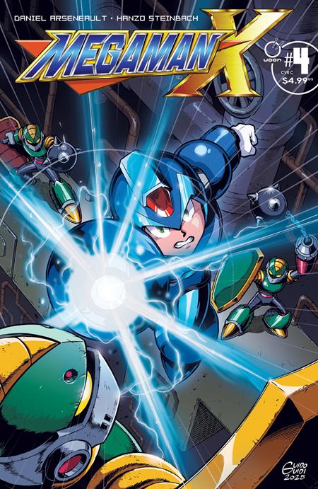 Mega Man X 4 Comic Guido Guidi Variant Udon Comics 2026