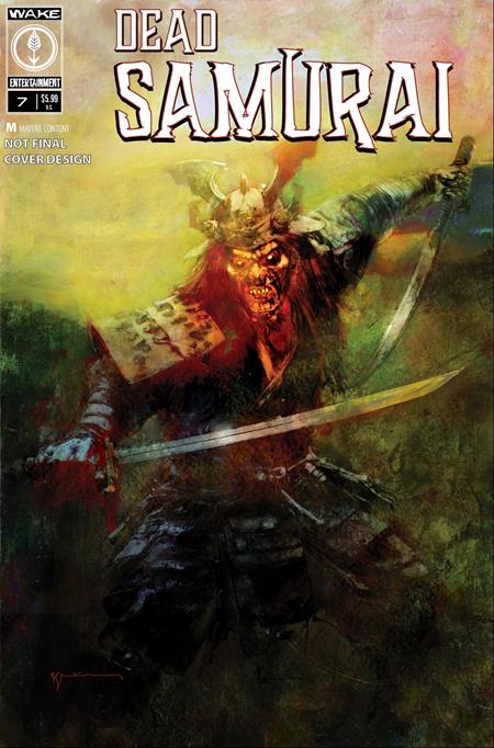 Dead Samurai 7 Comic Bill Sienkiewicz Wake Entertainment 2026