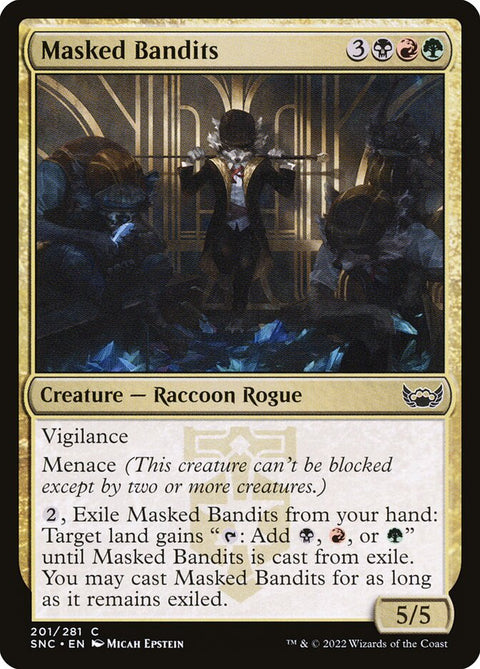 Masked Bandits (Foil)