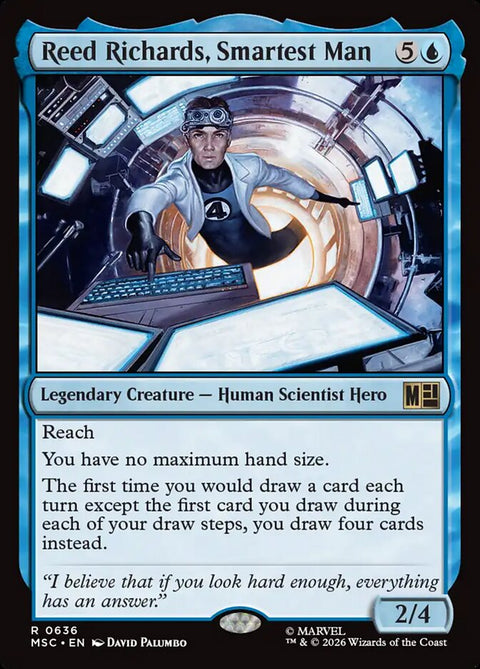 Reed Richards, Smartest Man (Foil)